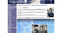 Desktop Screenshot of hopitalweb.fr